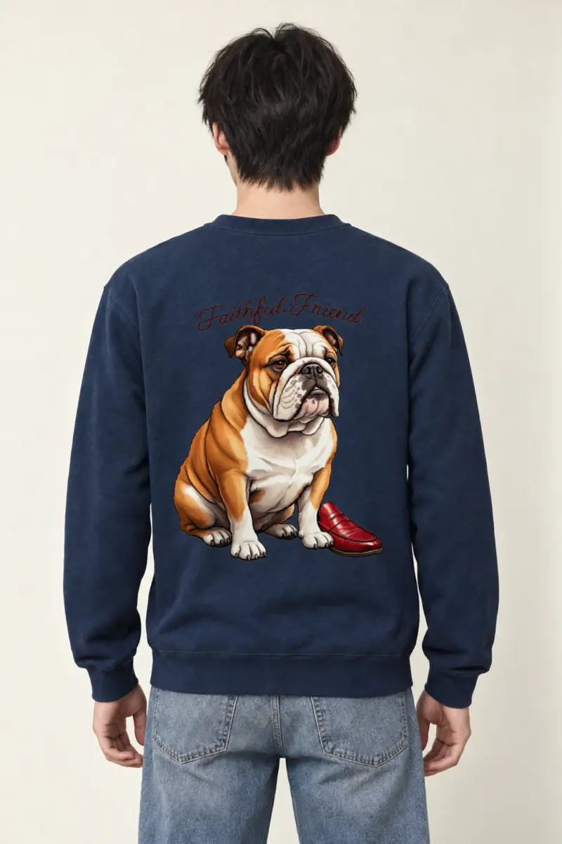 "Faithful Friend" Heavy Blend Unisex Crewneck Sweatshirt