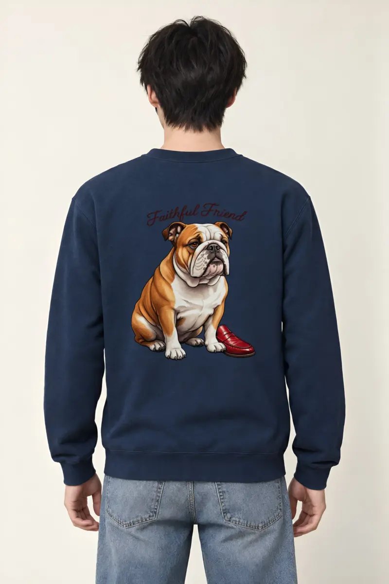 "Faithful Friend" Heavy Blend Unisex Crewneck Sweatshirt