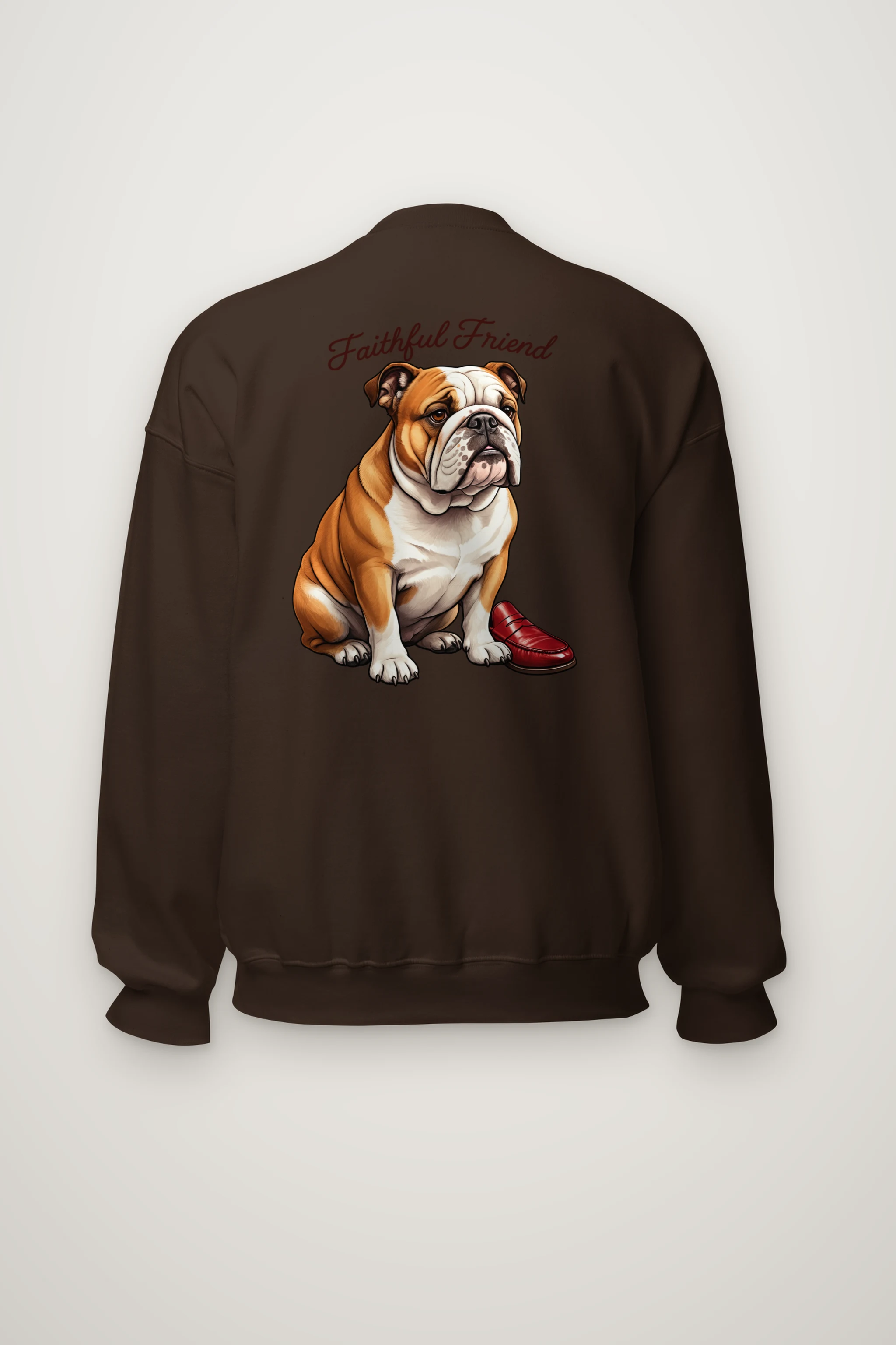"Faithful Friend" Heavy Blend Unisex Crewneck Sweatshirt