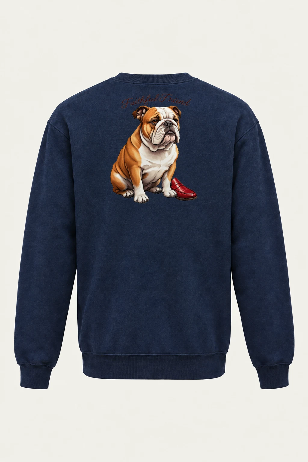 "Faithful Friend" Heavy Blend Unisex Crewneck Sweatshirt | Gildan 18000