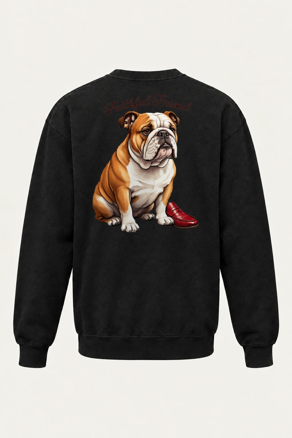 "Faithful Friend" Heavy Blend Unisex Crewneck Sweatshirt | Gildan 18000