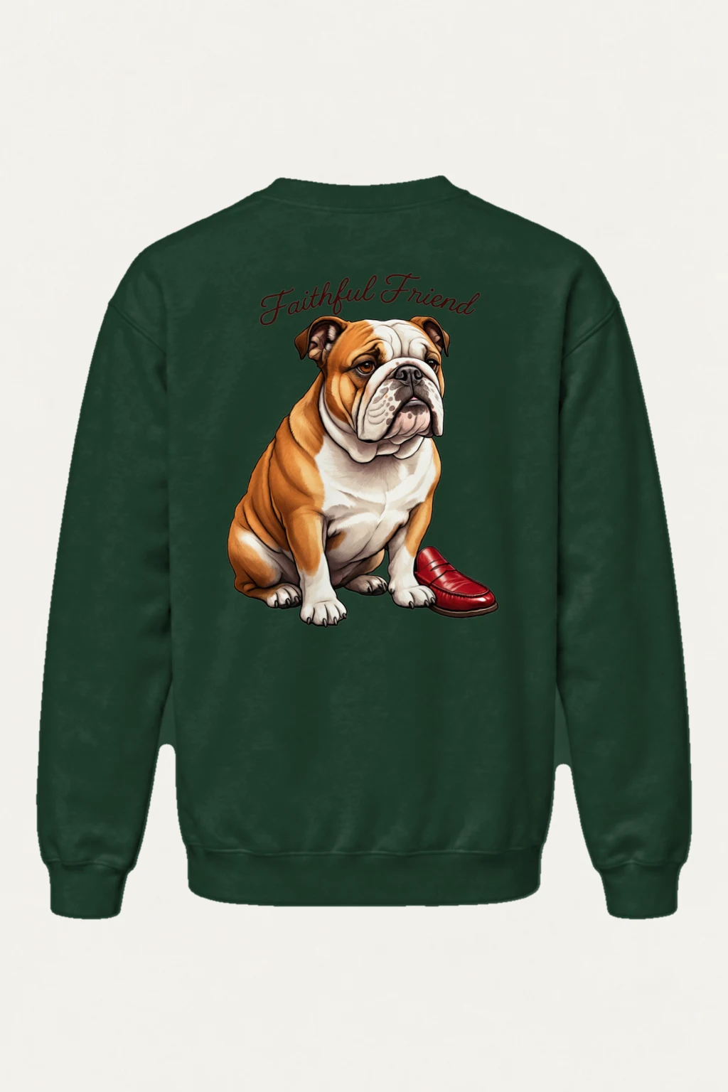 "Faithful Friend" Heavy Blend Unisex Crewneck Sweatshirt | Gildan 18000
