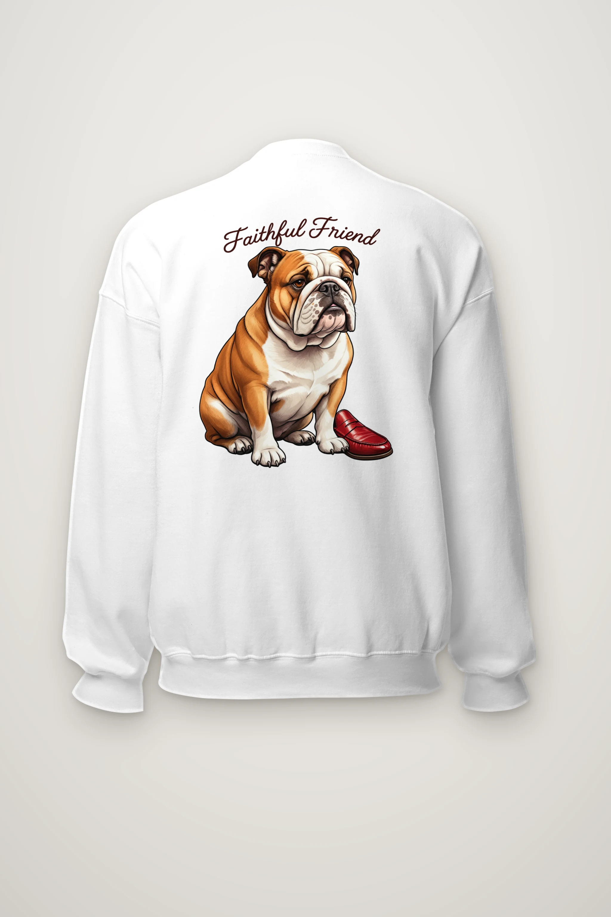 "Faithful Friend" Heavy Blend Unisex Crewneck Sweatshirt