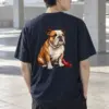 "Faithful Friend" Heavyweight Unisex Crewneck T-shirt | Gildan 5000