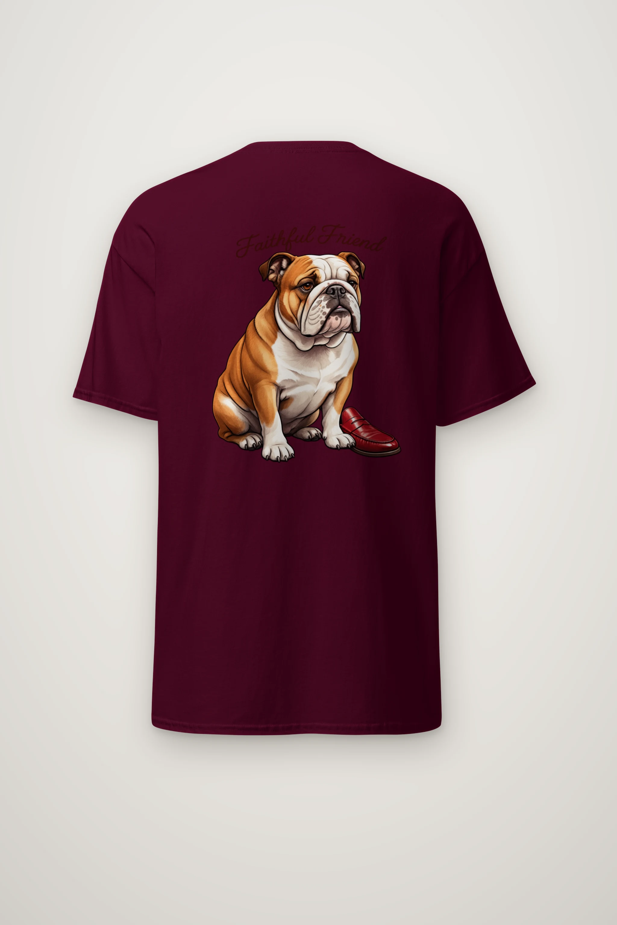 "Faithful Friend" Heavyweight Unisex Crewneck T-shirt