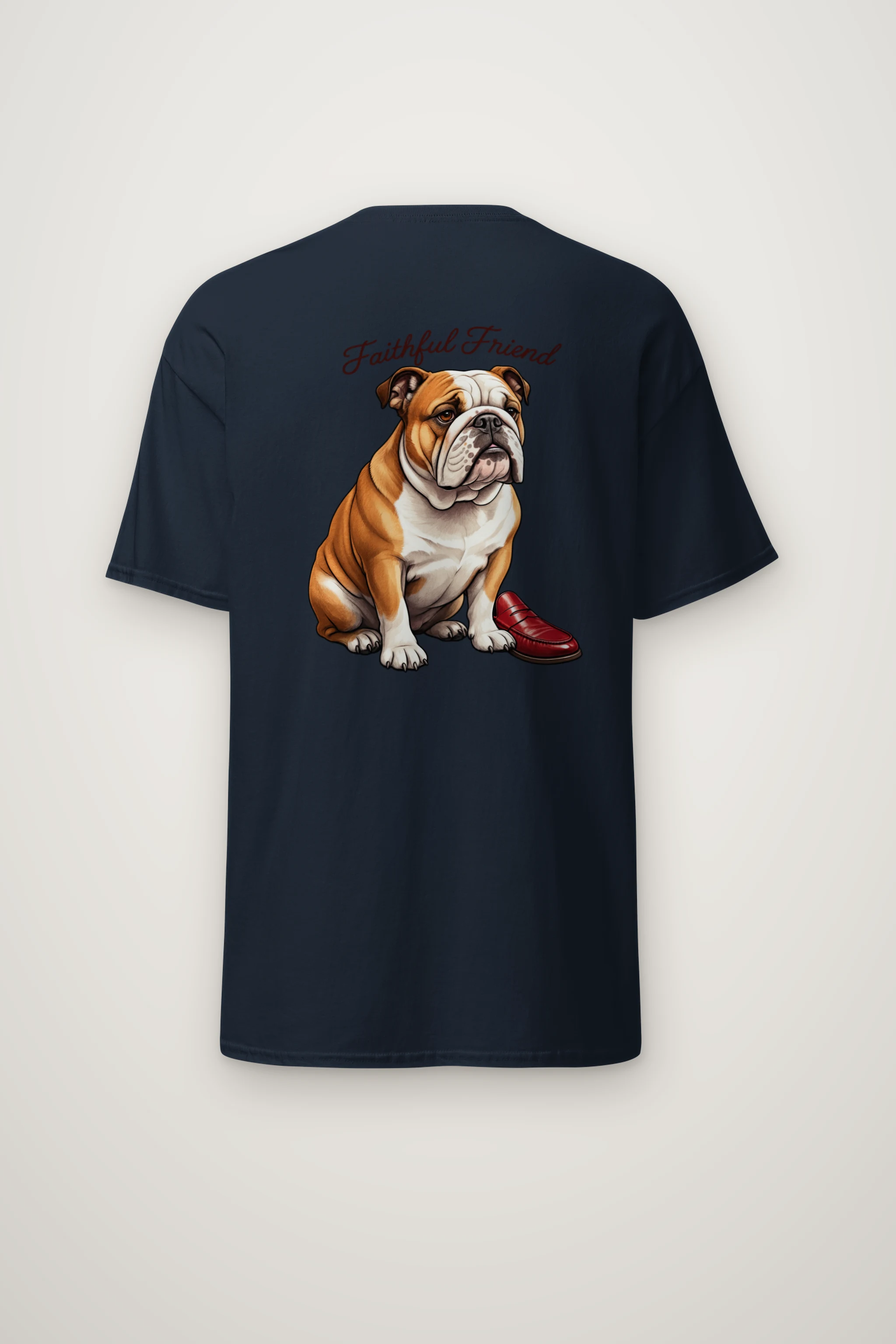 "Faithful Friend" Heavyweight Unisex Crewneck T-shirt
