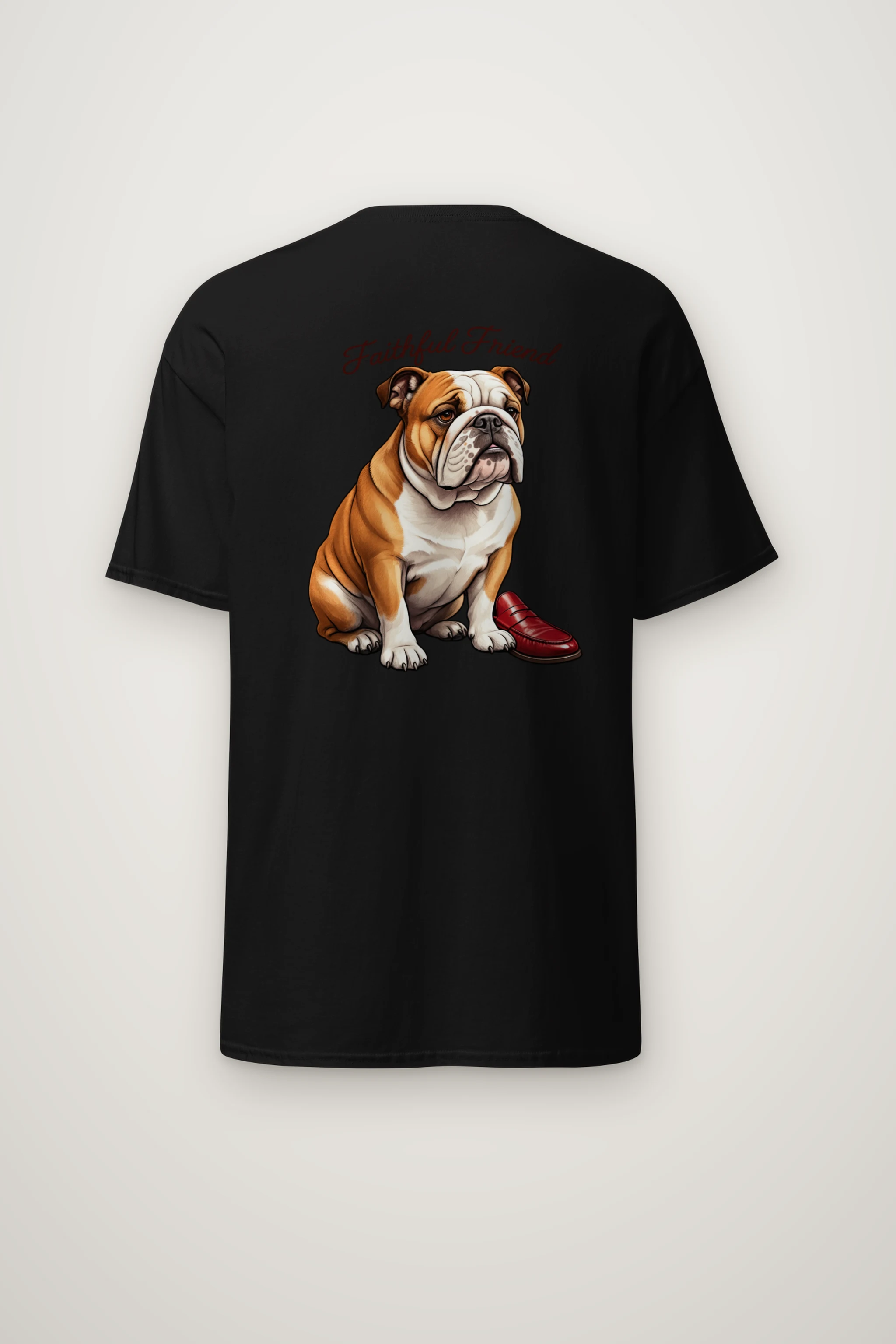 "Faithful Friend" Heavyweight Unisex Crewneck T-shirt
