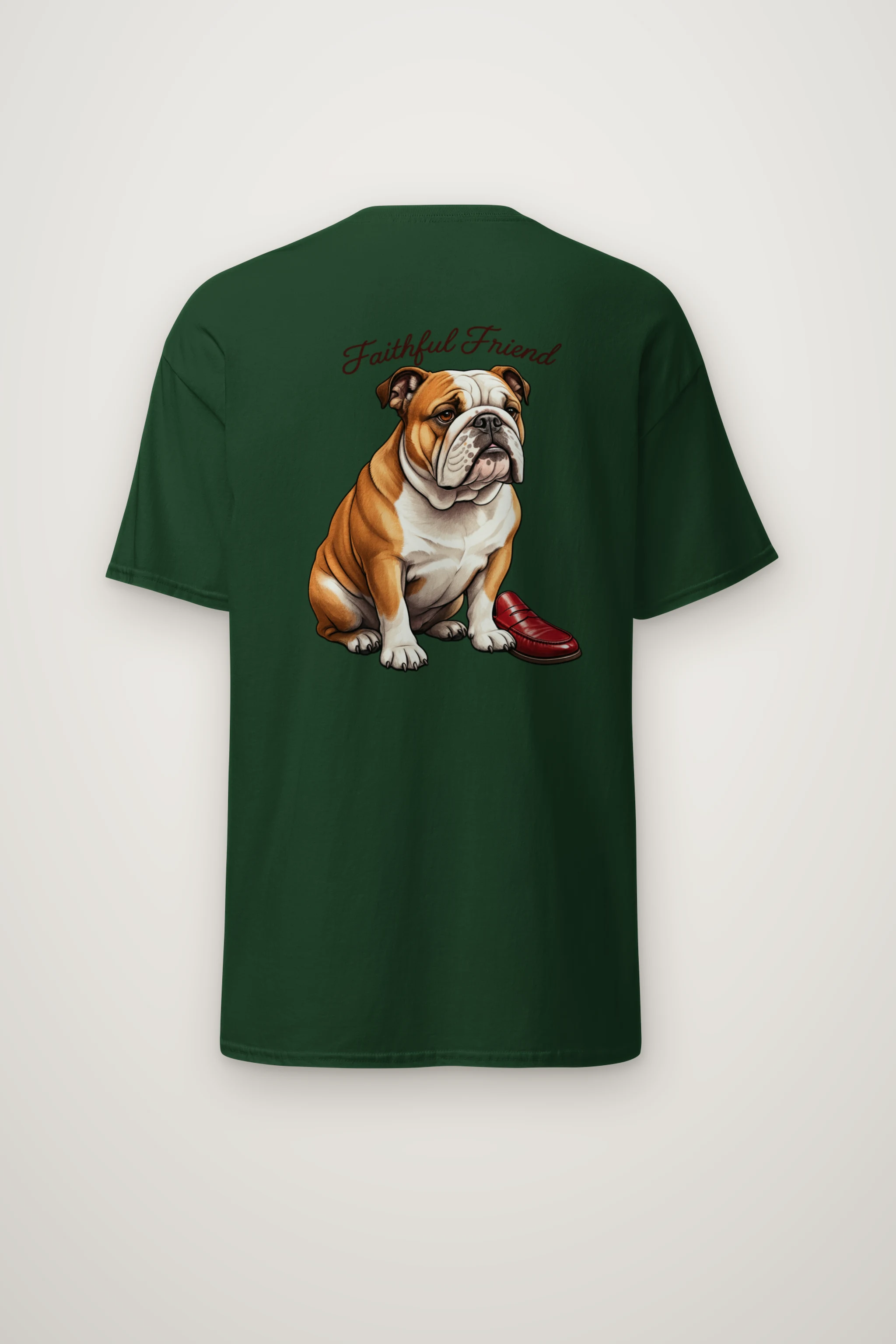 "Faithful Friend" Heavyweight Unisex Crewneck T-shirt
