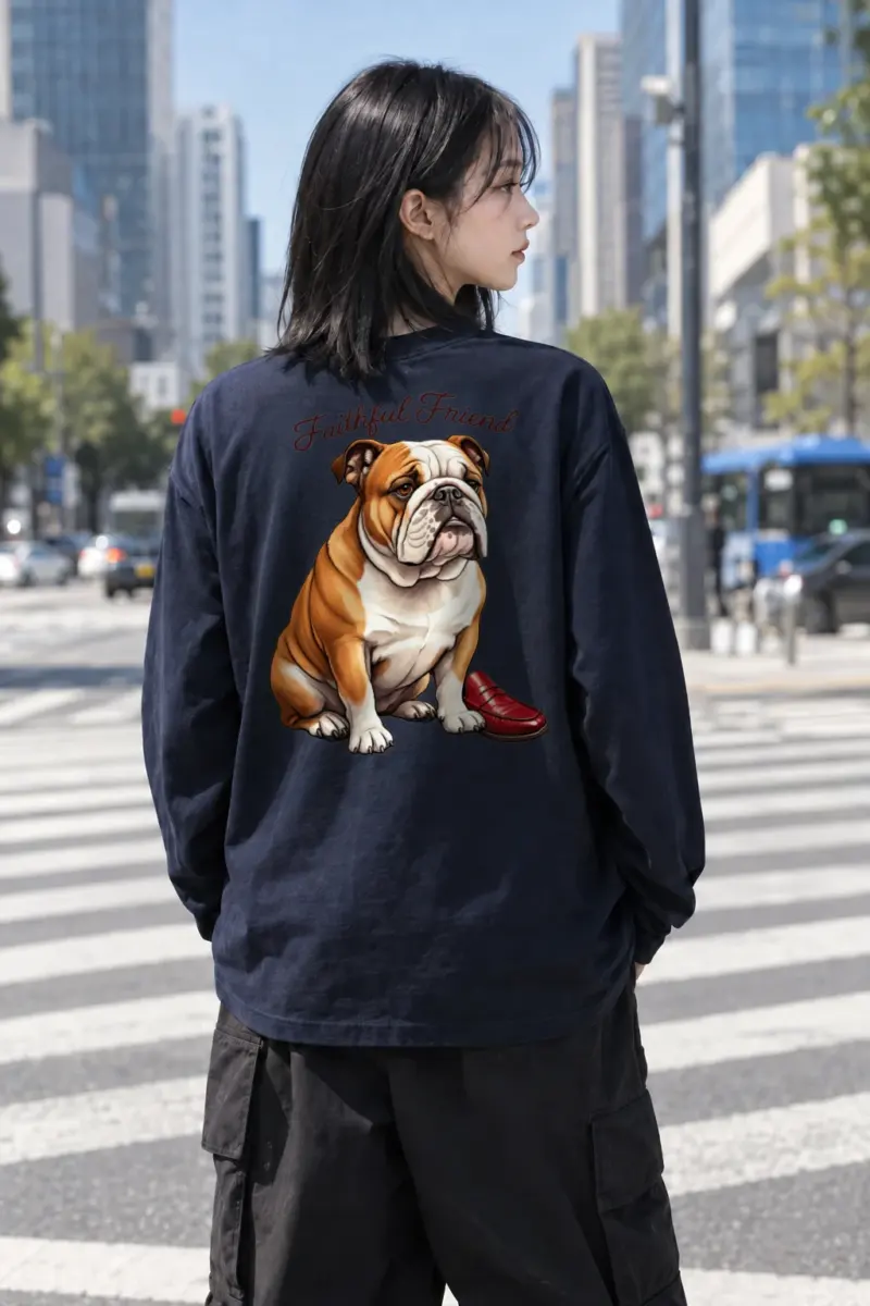 "Faithful Friend" Unisex Longsleeve T-shirt | Gildan 2400