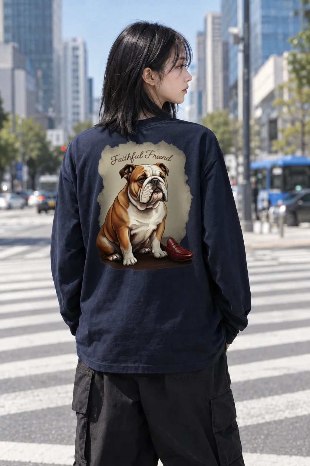 "Faithful Friend" Unisex Longsleeve T-shirt | Gildan 2400