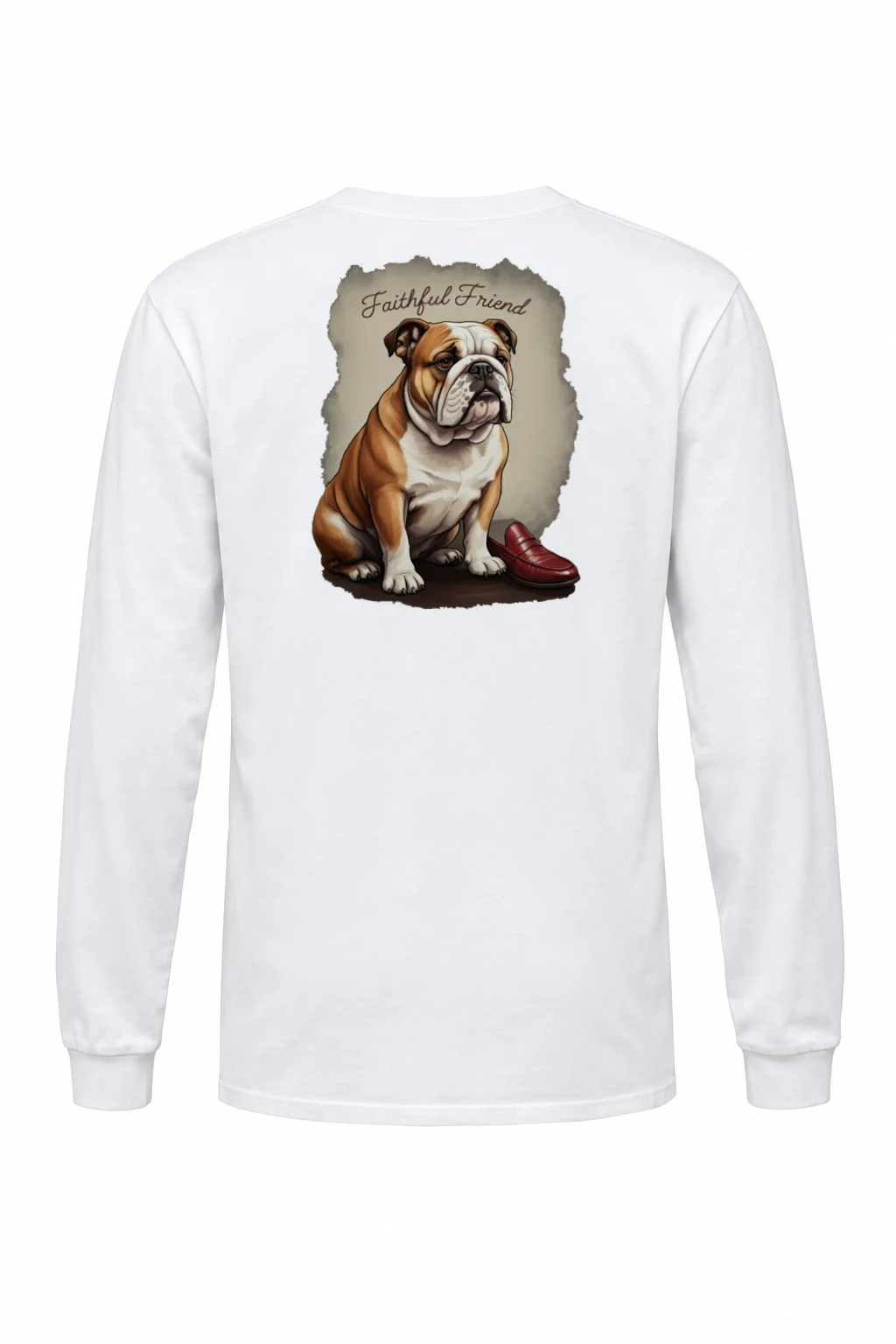 "Faithful Friend" Unisex Longsleeve T-shirt | Gildan 2400