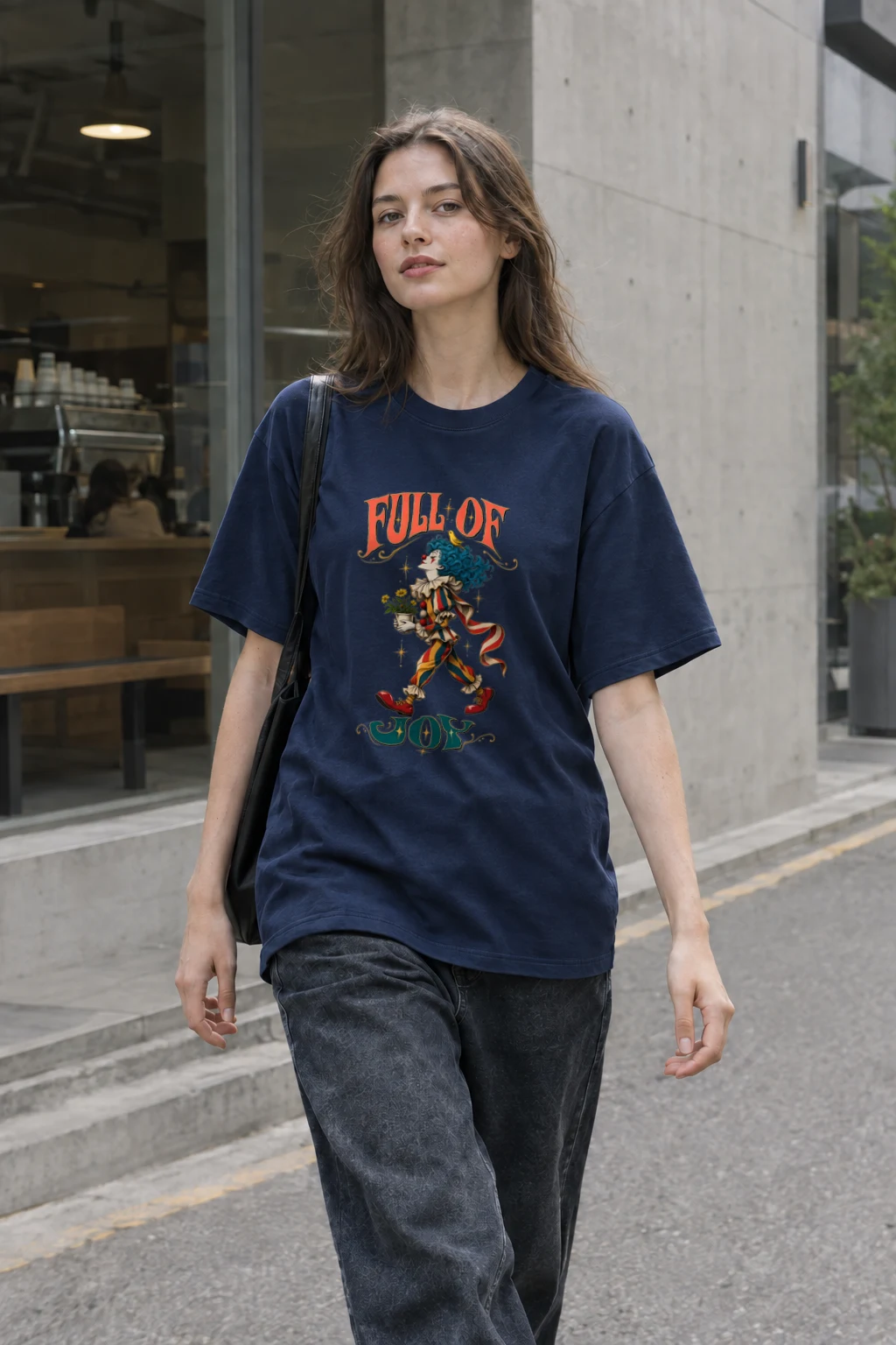 "Fall of Joy" Heavyweight Unisex Crewneck T-shirt | Gildan 5000