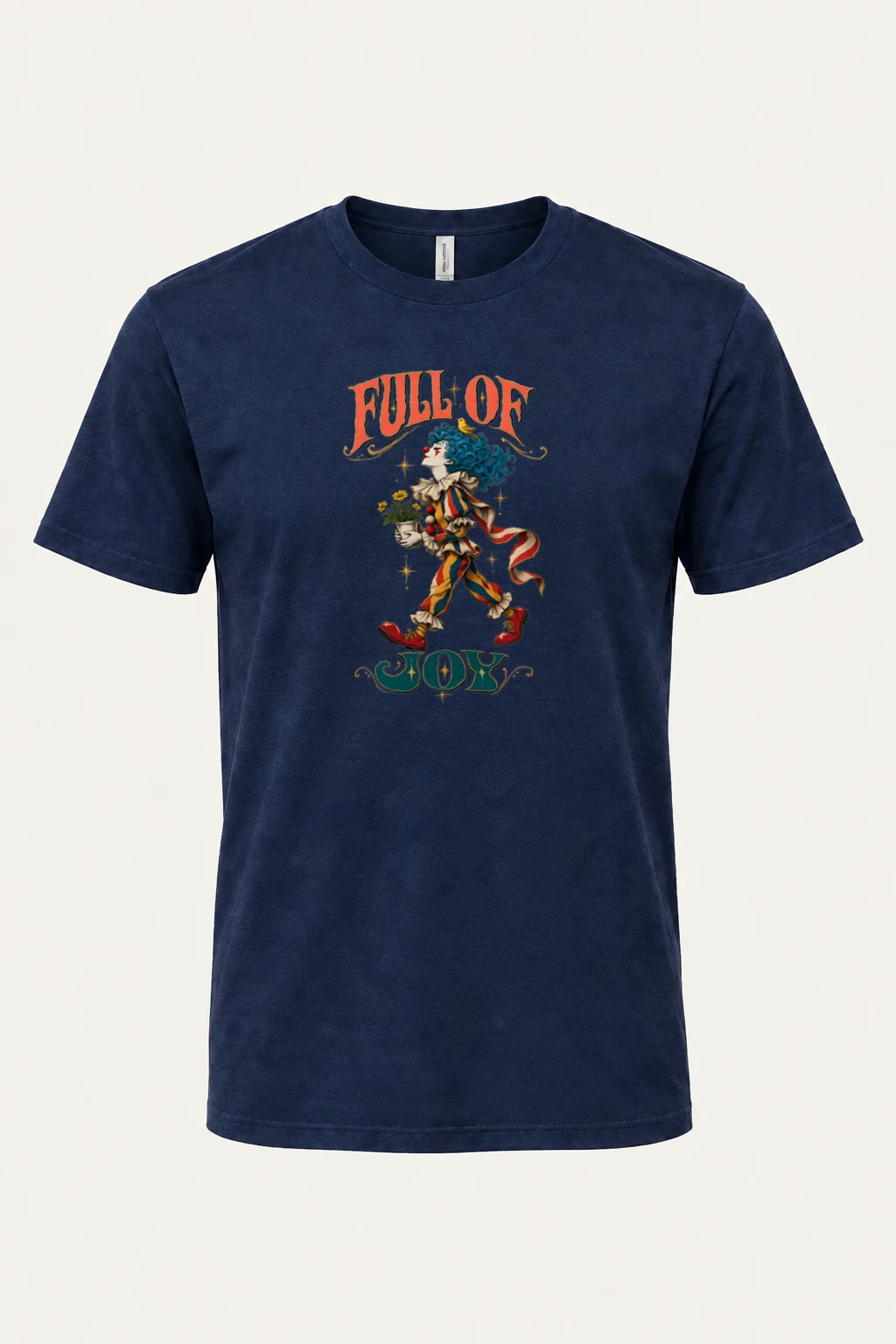 "Fall of Joy" Heavyweight Unisex Crewneck T-shirt | Gildan 5000