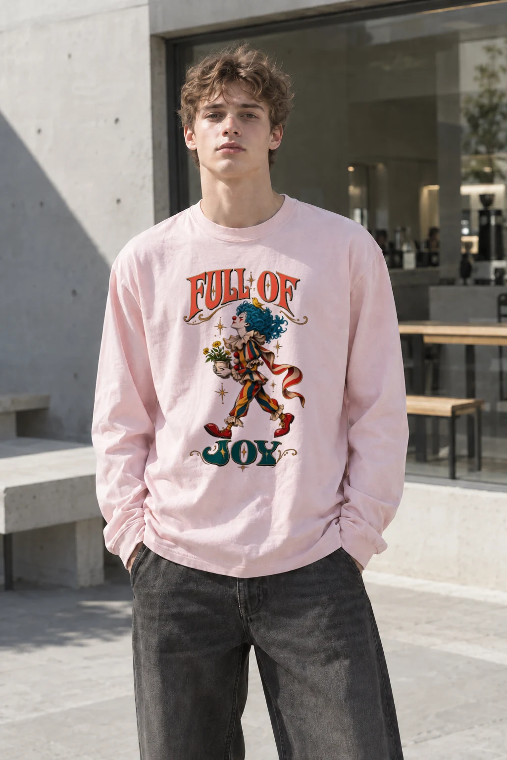 "Fall Of Joy" Unisex Longsleeve T-shirt | Gildan 2400