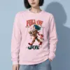 "Clown With Yellow Bird" Unisex Longsleeve T-shirt | Gildan 2400