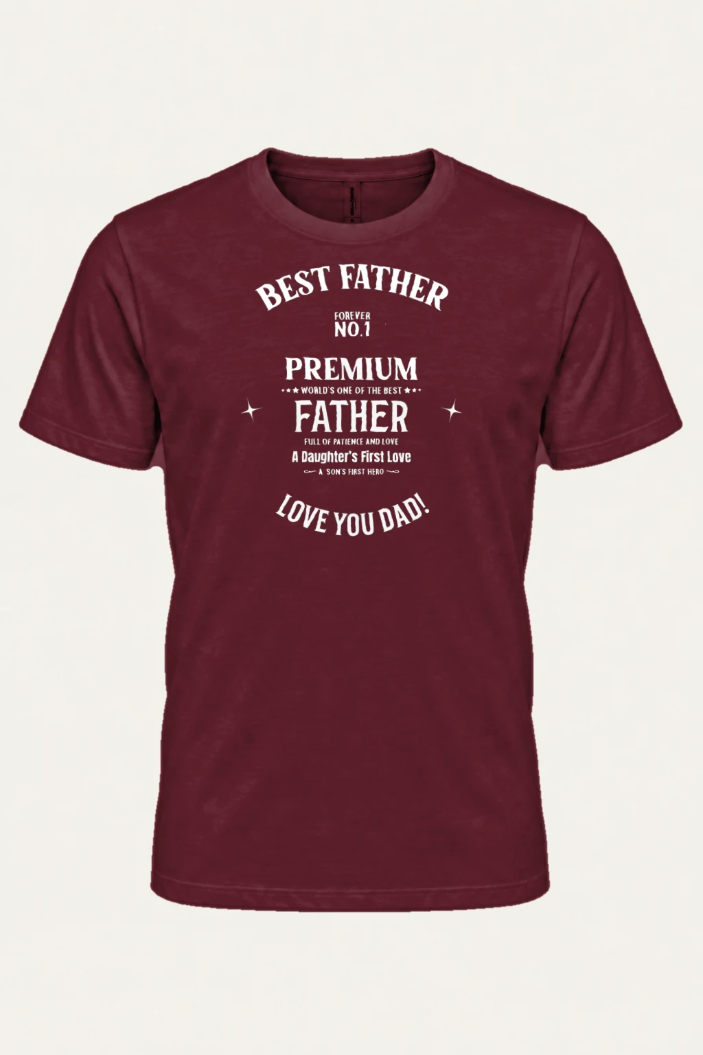 "Father’s Day 01 01" Heavyweight Unisex Crewneck T-shirt | Gildan 5000