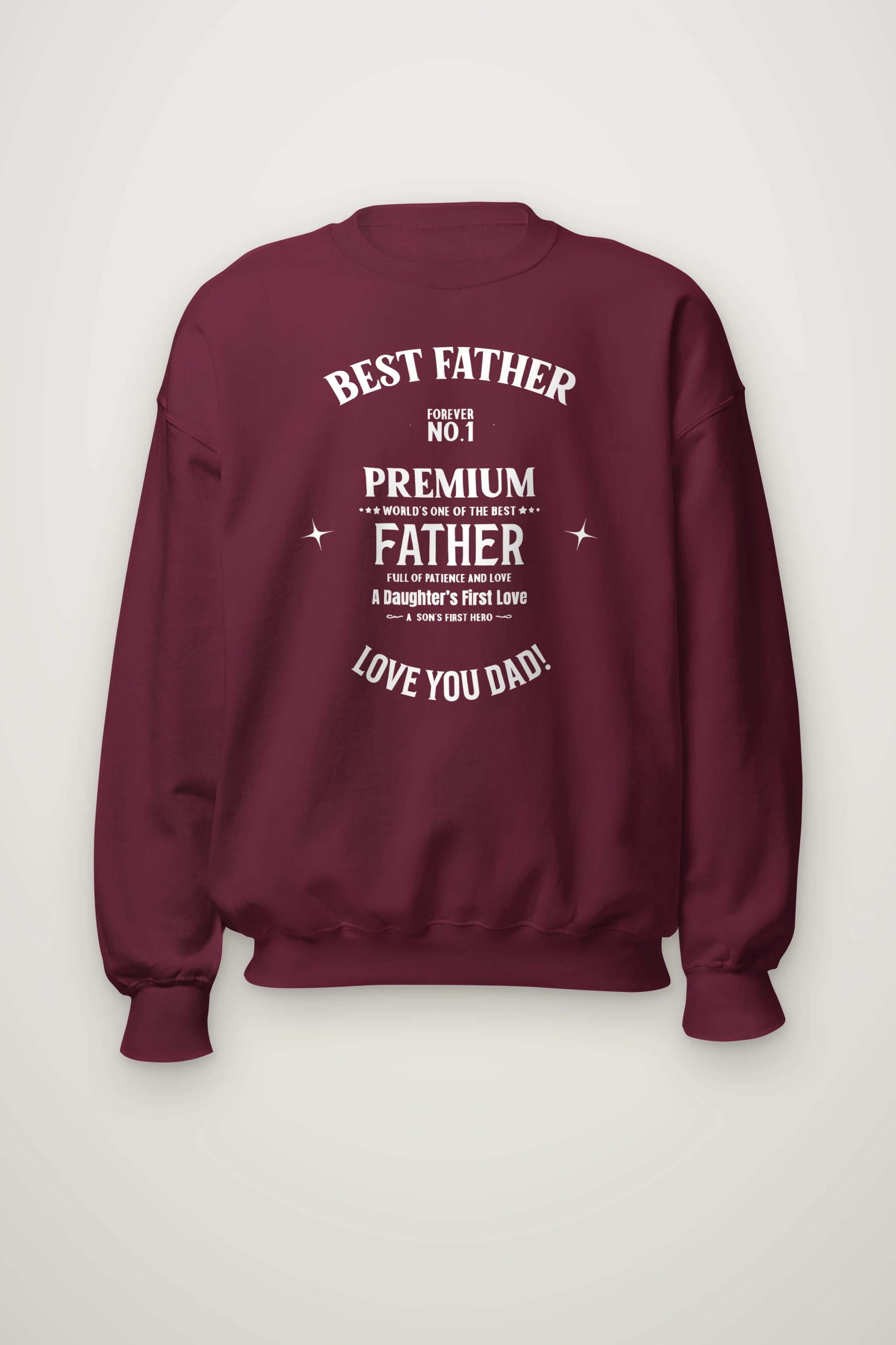 "Father's Day Tribute" Heavy Blend Unisex Crewneck Sweatshirt