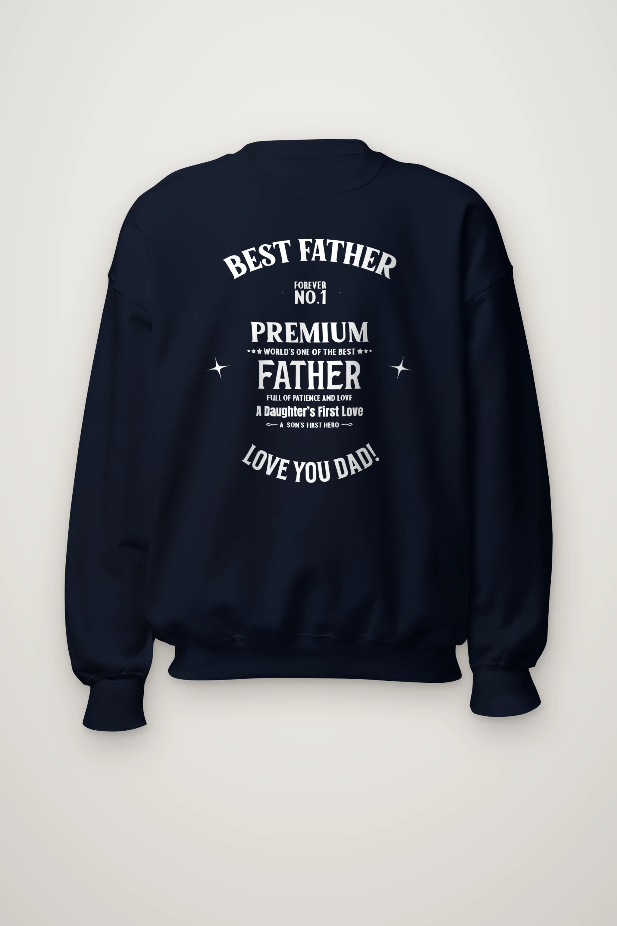 "Father's Day Tribute" Heavy Blend Unisex Crewneck Sweatshirt