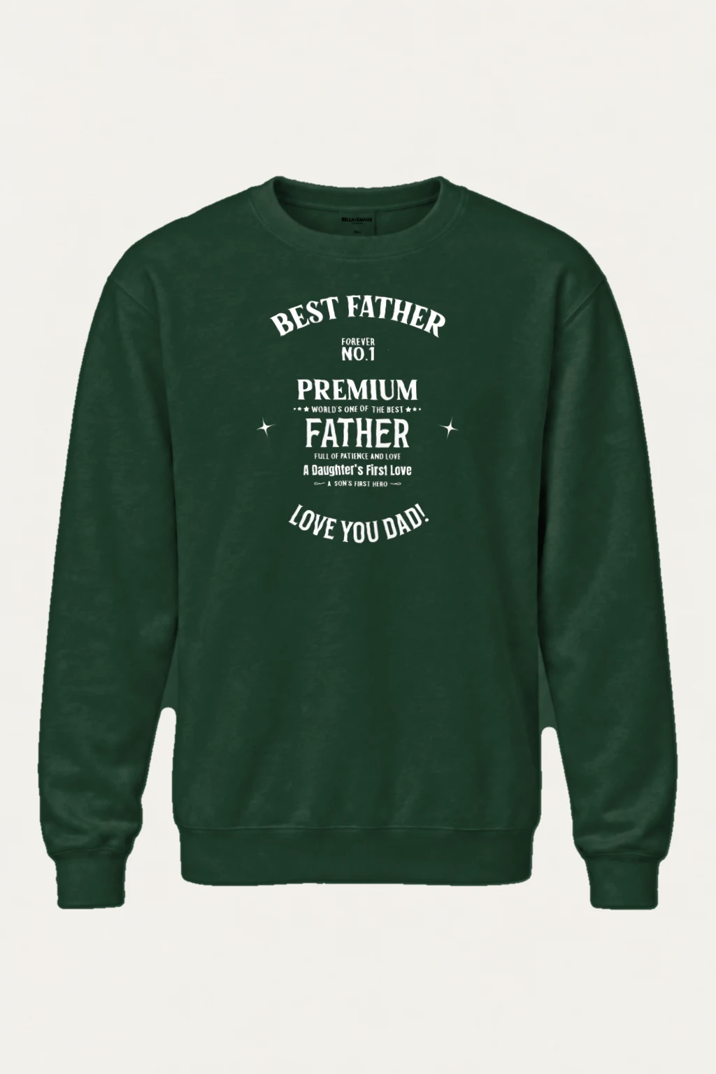 "Father's Day Tribute" Heavy Blend Unisex Crewneck Sweatshirt | Gildan 18000