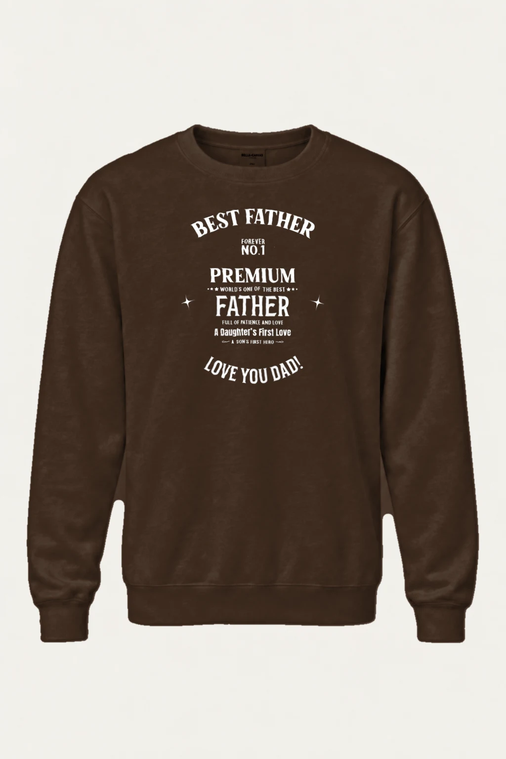 "Father's Day Tribute" Heavy Blend Unisex Crewneck Sweatshirt | Gildan 18000
