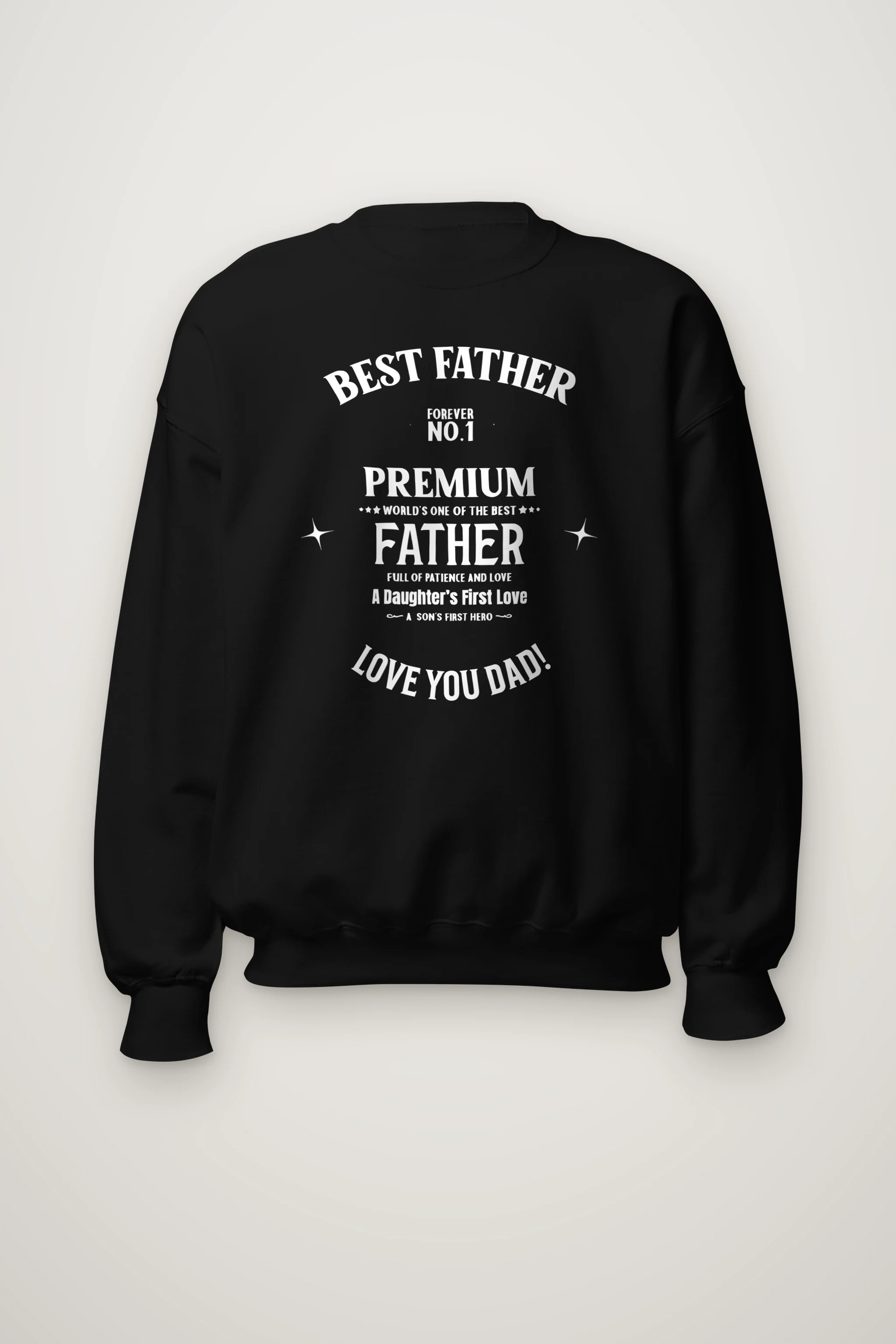 "Father's Day Tribute" Heavy Blend Unisex Crewneck Sweatshirt