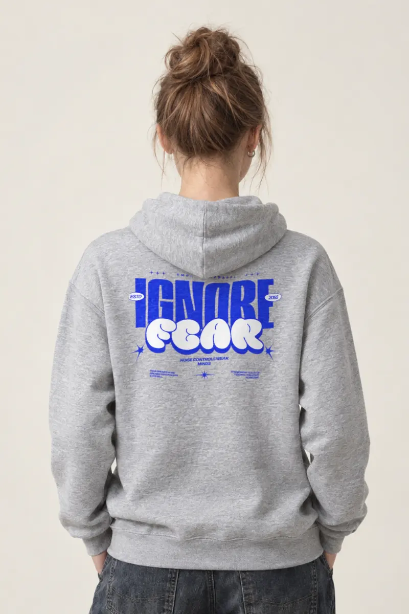 "Fear Breaks Dreams" Heavy Blend Unisex Pullover Hoodie