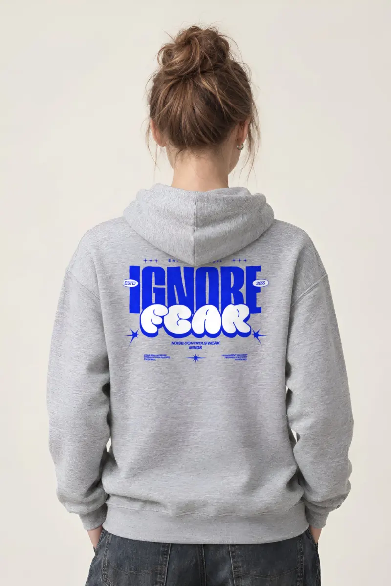 "Fear Breaks Dreams" Heavy Blend Unisex Pullover Hoodie