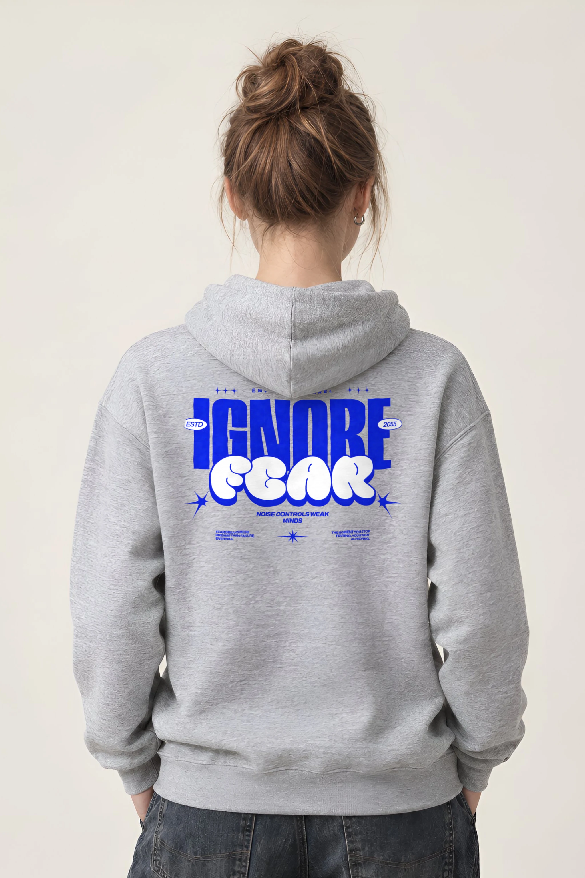 "Fear Breaks Dreams" Heavy Blend Unisex Pullover Hoodie