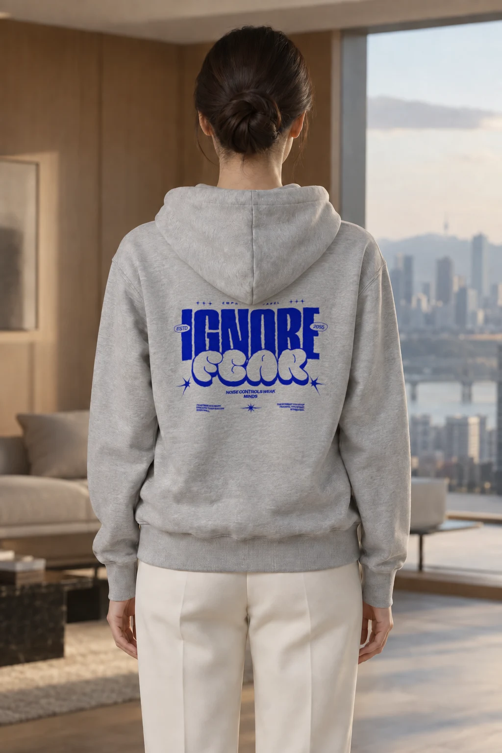 "Fear Breaks Dreams" Heavy Blend Unisex Pullover Hoodie | Gildan 18500