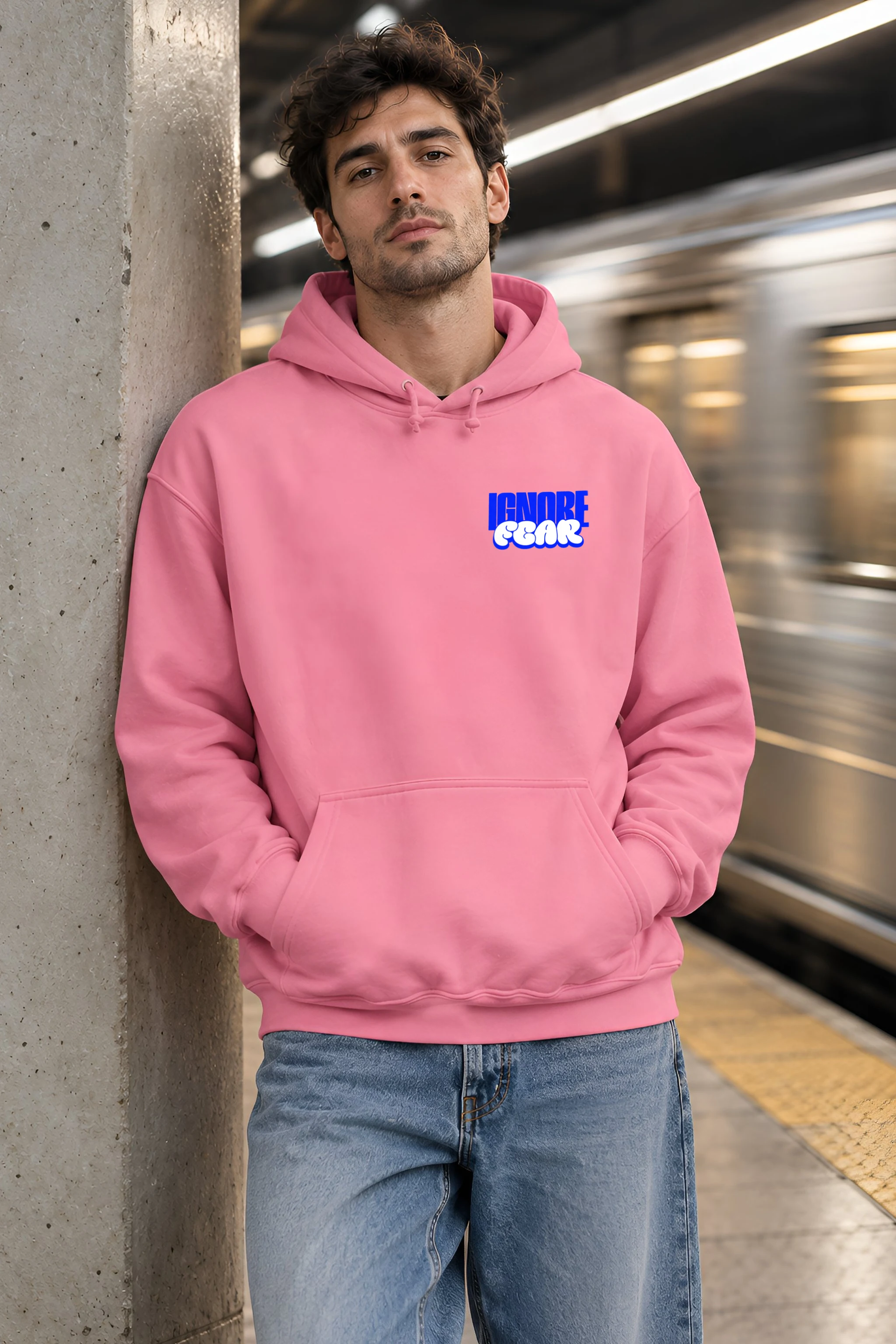 "Fear Breaks Dreams" 1 Pullover Hoodie