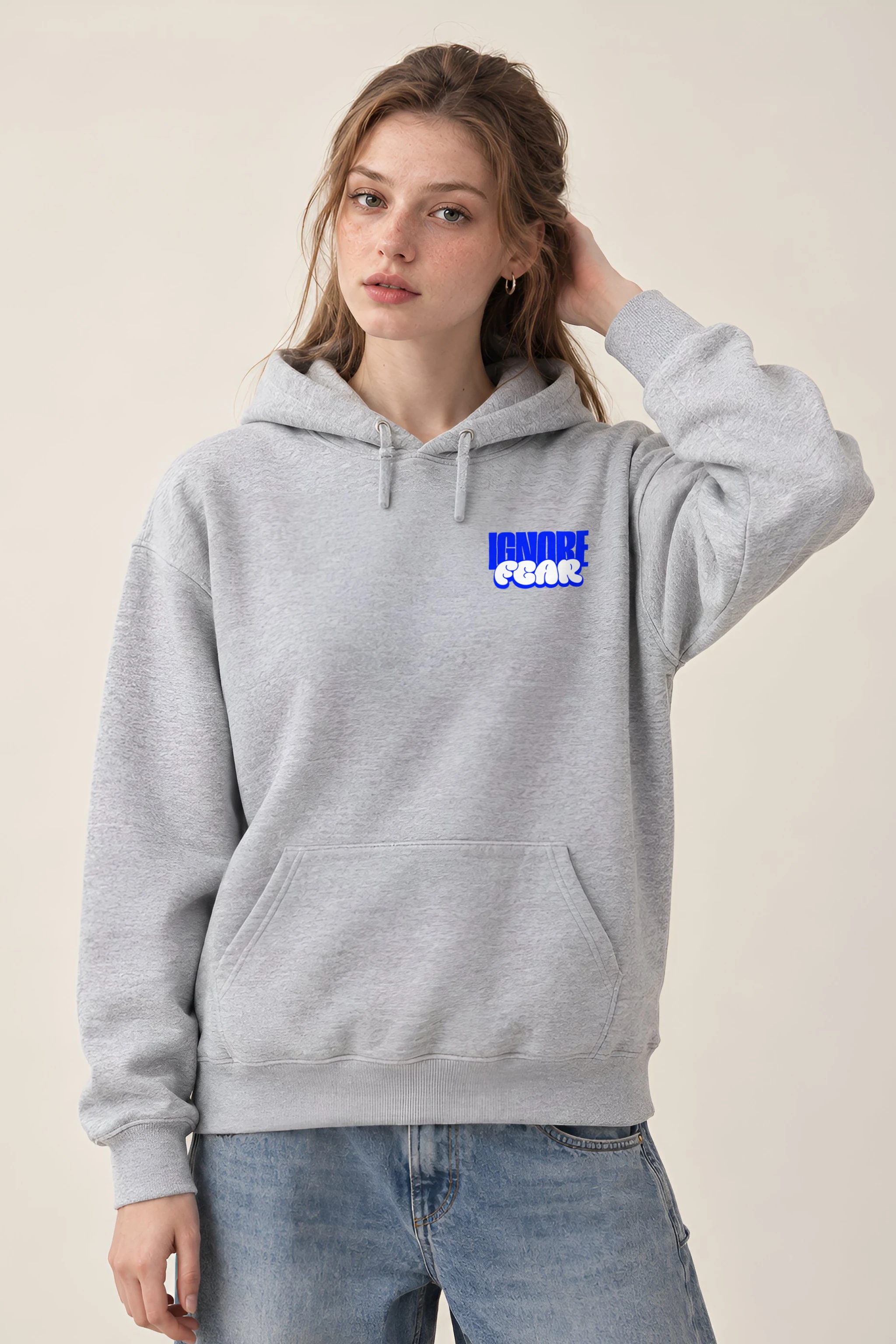 "Fear Breaks Dreams" Heavy Blend Unisex Pullover Hoodie
