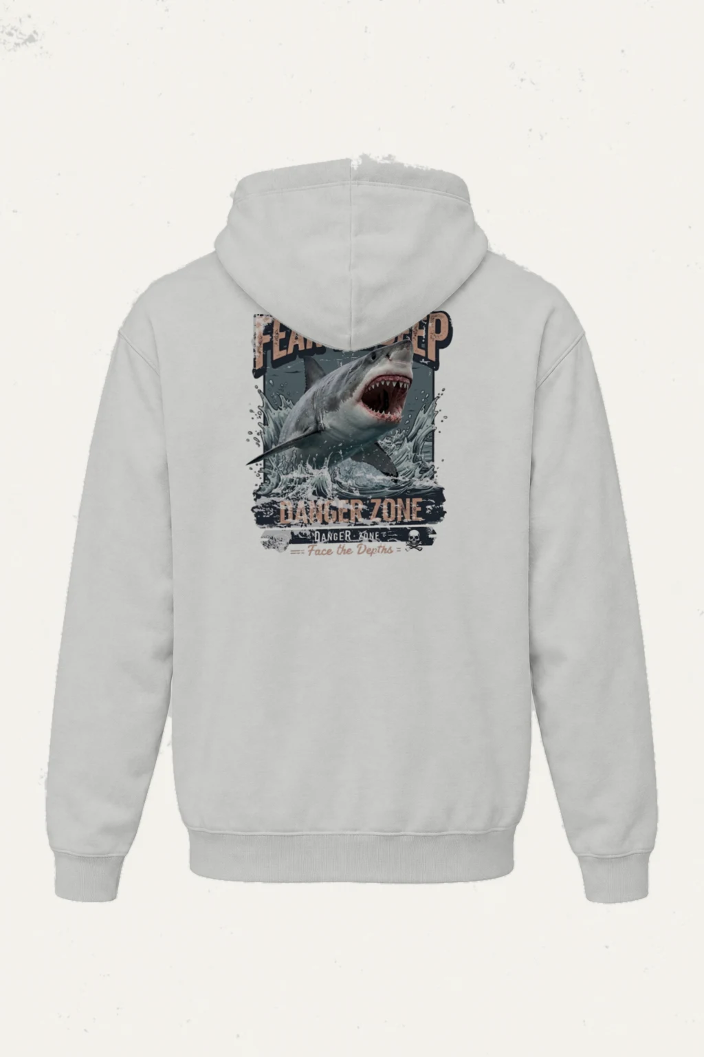 "Fear The Deep" Heavy Blend Unisex Pullover Hoodie | Gildan 18500