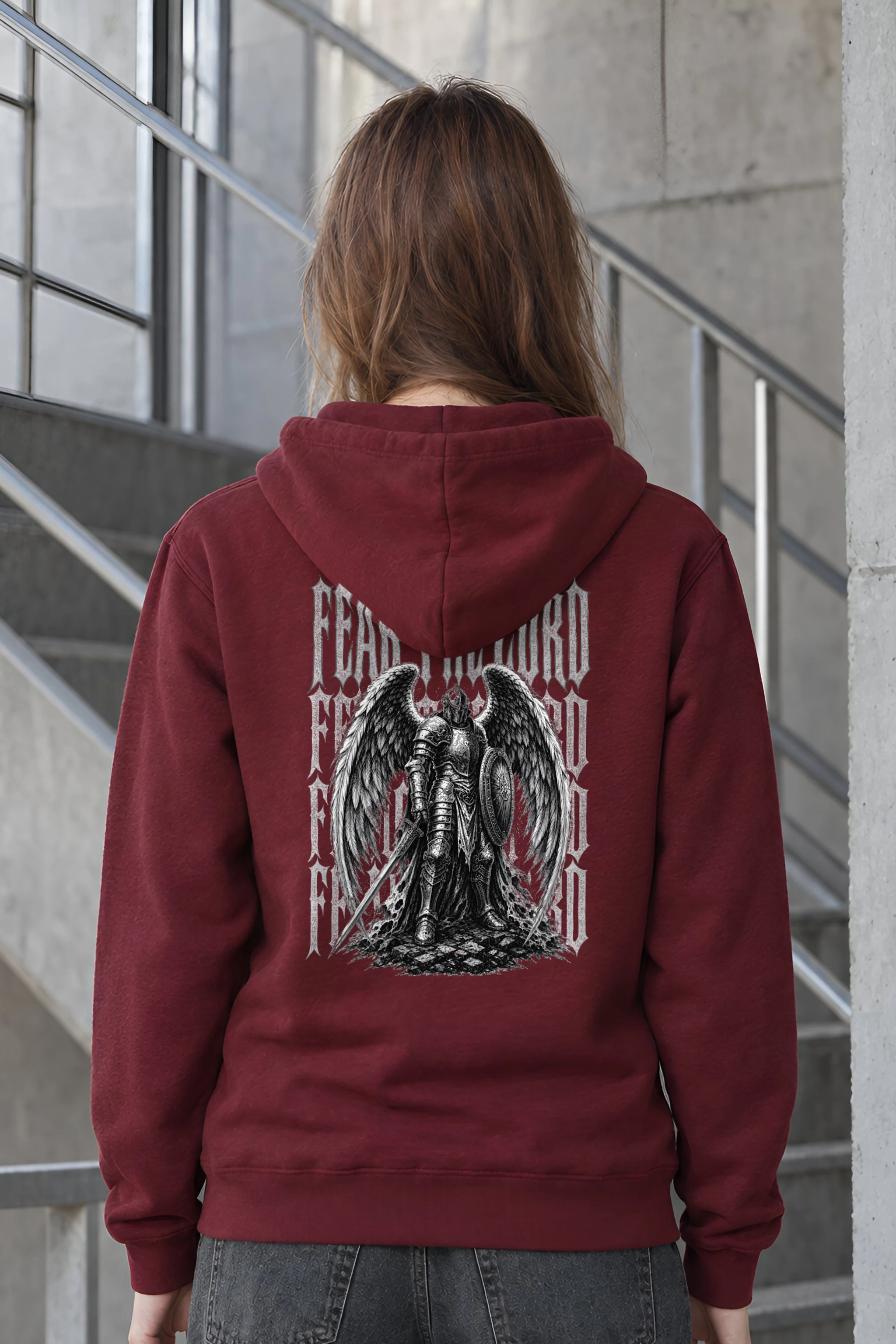 "Fear The Lord" Heavy Blend Unisex Pullover Hoodie