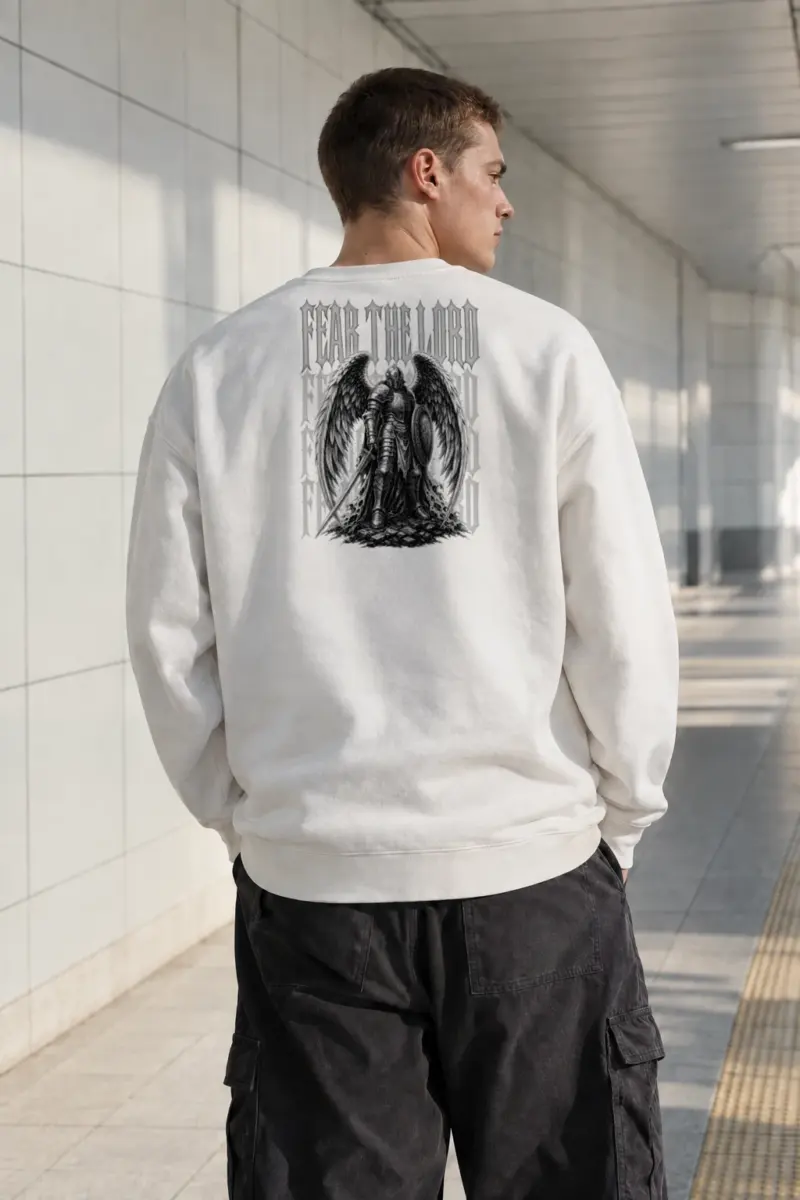 "Fear The Wings" Heavy Blend Unisex Crewneck Sweatshirt | Gildan 18000