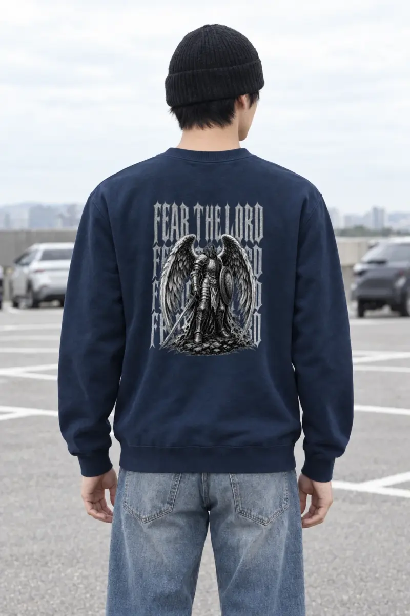 "Fear The Wings" Heavy Blend Unisex Crewneck Sweatshirt