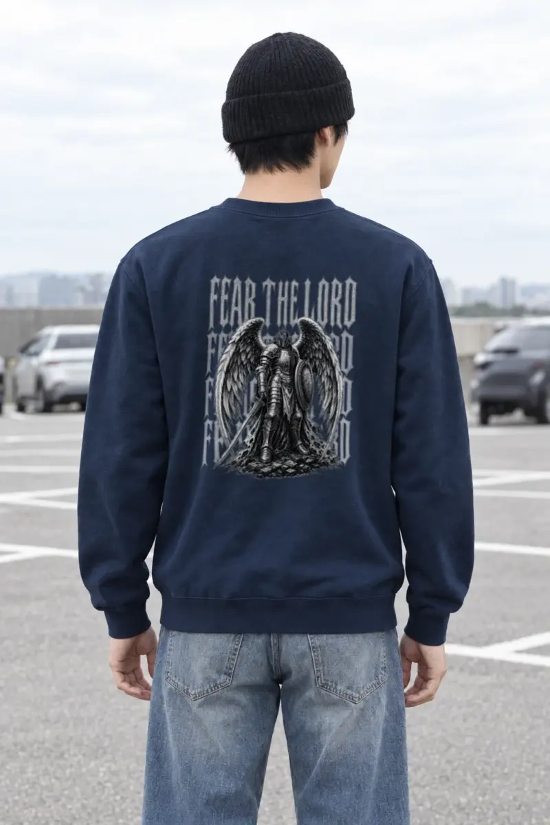 "Fear The Wings" Heavy Blend Unisex Crewneck Sweatshirt