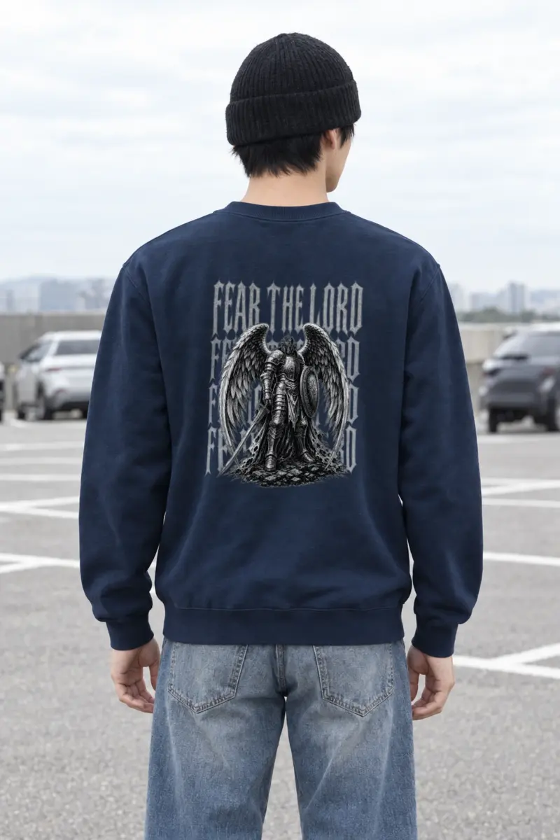 "Fear The Wings" Heavy Blend Unisex Crewneck Sweatshirt