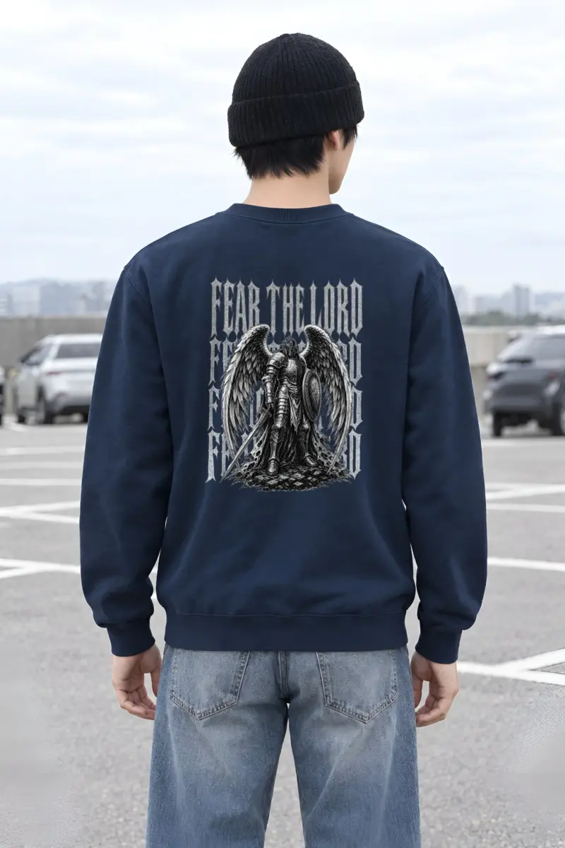 "Fear The Wings" Heavy Blend Unisex Crewneck Sweatshirt