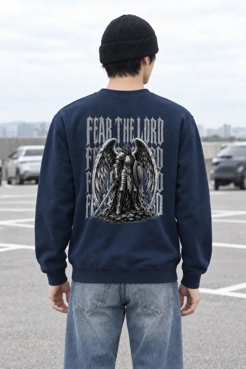 "Fear The Wings" Heavy Blend Unisex Crewneck Sweatshirt