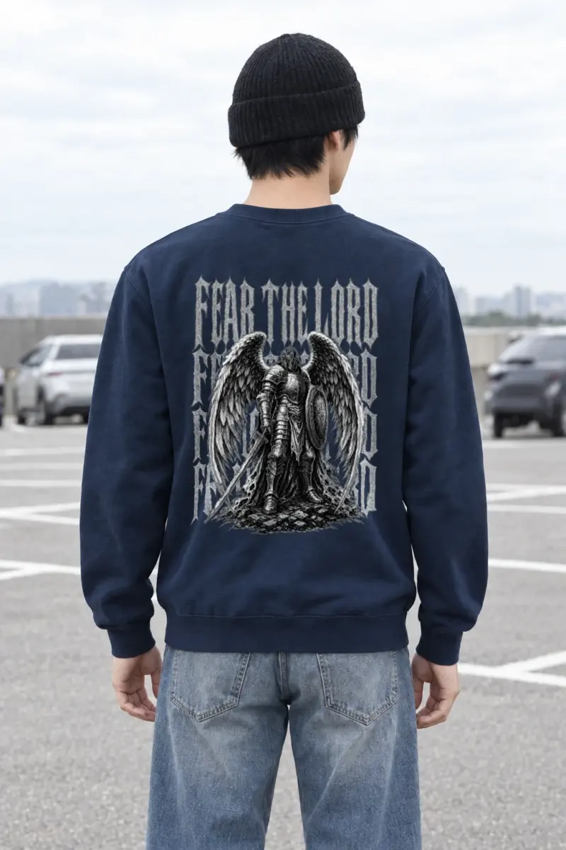 "Fear The Wings" Heavy Blend Unisex Crewneck Sweatshirt