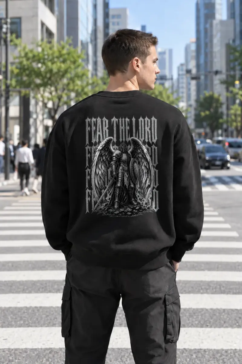 "Fear The Wings" Heavy Blend Unisex Crewneck Sweatshirt | Gildan 18000