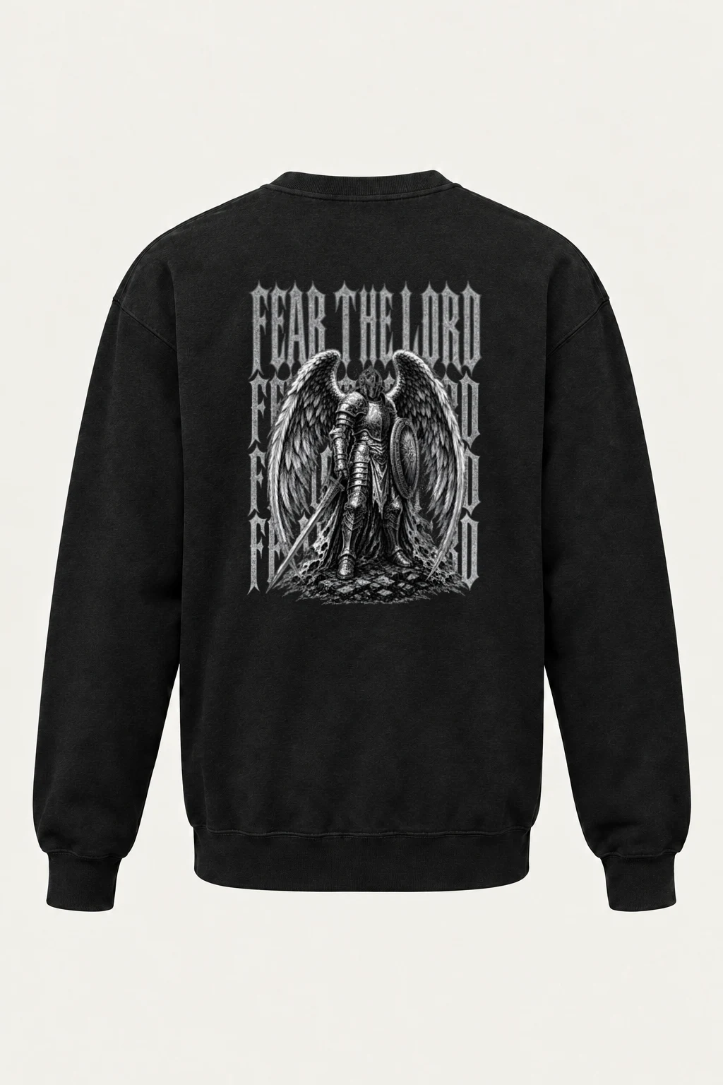"Fear The Wings" Unisex Sponge Fleece Crewneck Sweatshirt | Bella + Canvas 3901