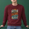 "Stacked Sunburst Future" Heavy Blend Unisex Crewneck Sweatshirt
