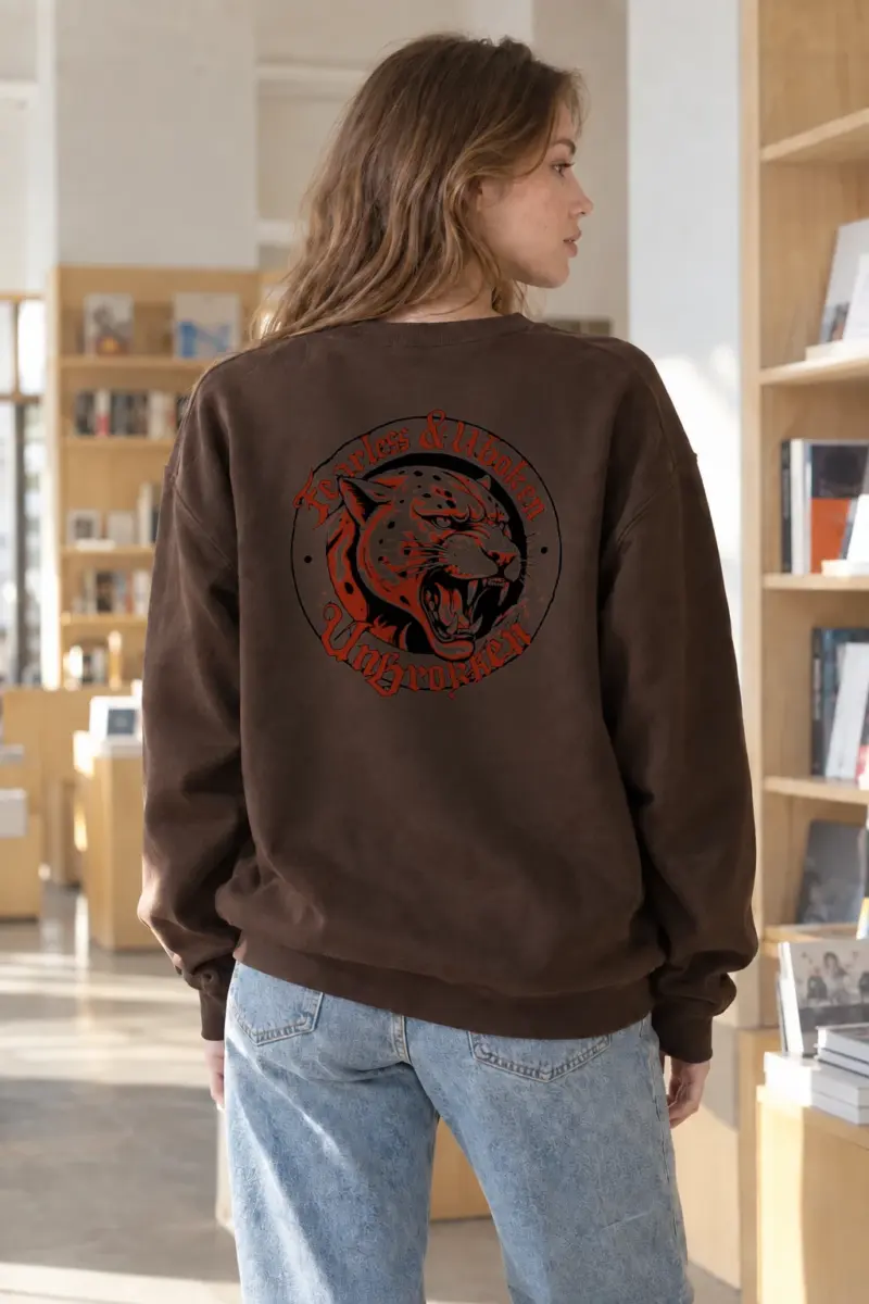 "Fearless Champion" Heavy Blend Unisex Crewneck Sweatshirt | Gildan 18000