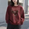 "Fearless Eagle" Heavy Blend Unisex Crewneck Sweatshirt | Gildan 18000