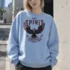 "Fearless Eagle" Heavy Blend Unisex Crewneck Sweatshirt | Gildan 18000