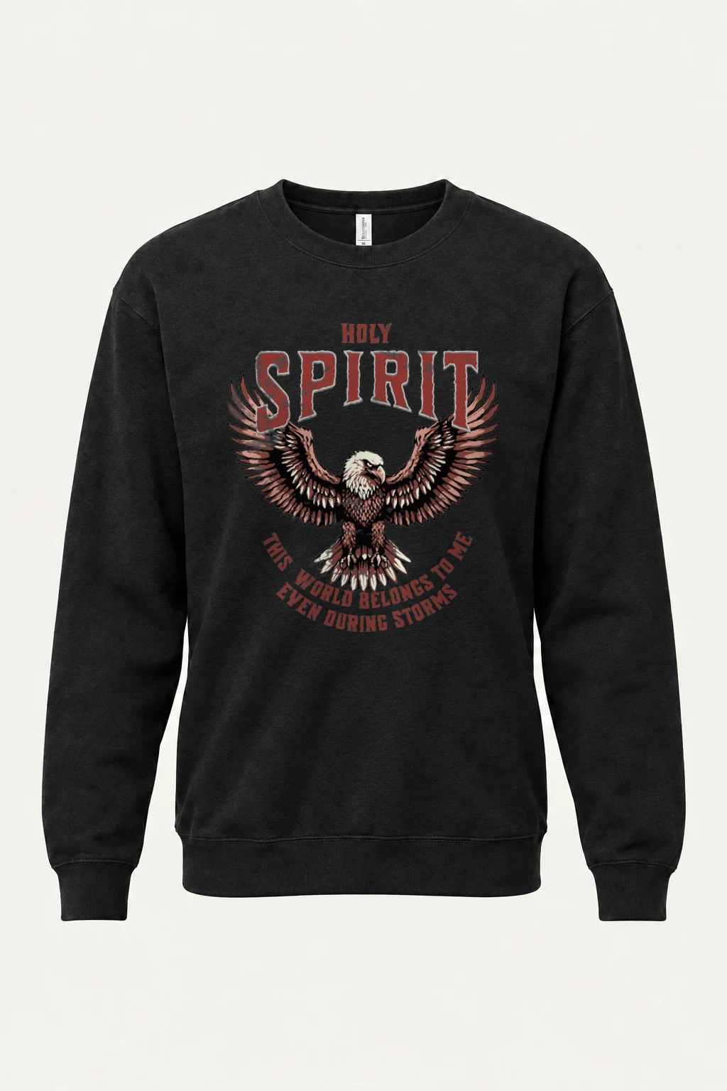 "Fearless Eagle" Heavy Blend Unisex Crewneck Sweatshirt | Gildan 18000