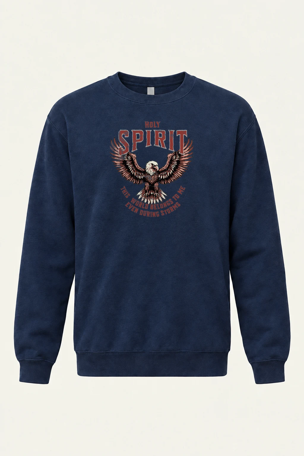 "Fearless Eagle" Heavy Blend Unisex Crewneck Sweatshirt | Gildan 18000