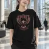 "Fearless Emmett Eagle" Heavyweight Unisex Crewneck T-shirt | Gildan 5000