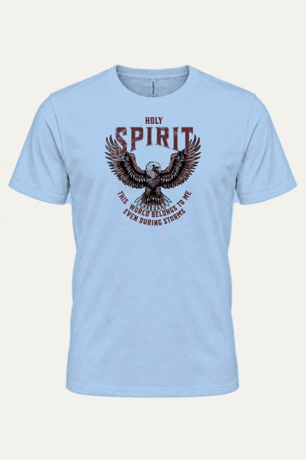 "Fearless Emmett Eagle" Heavyweight Unisex Crewneck T-shirt | Gildan 5000
